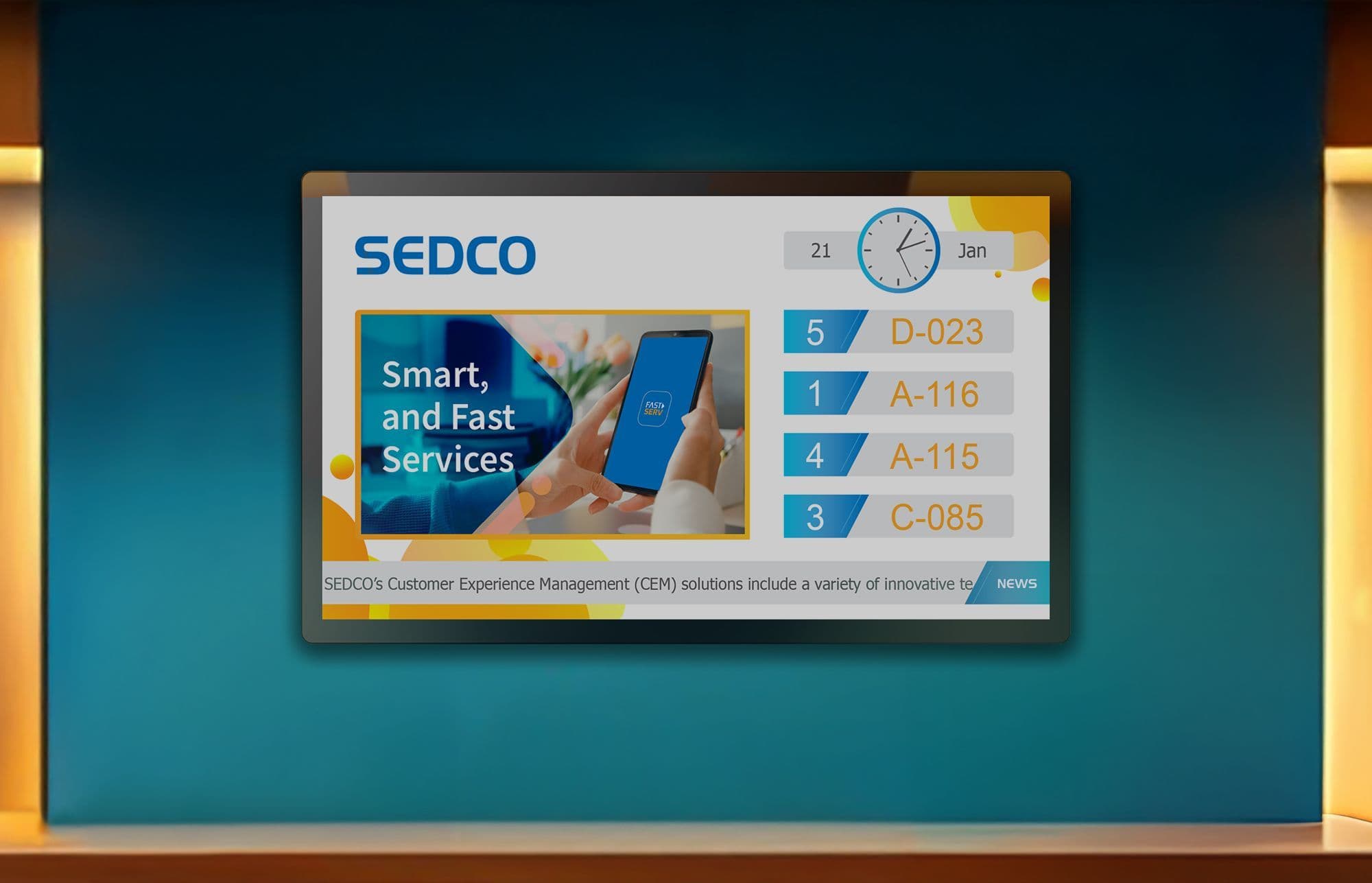 تطبيق الجوال لإدارة الطوابير السحابية 