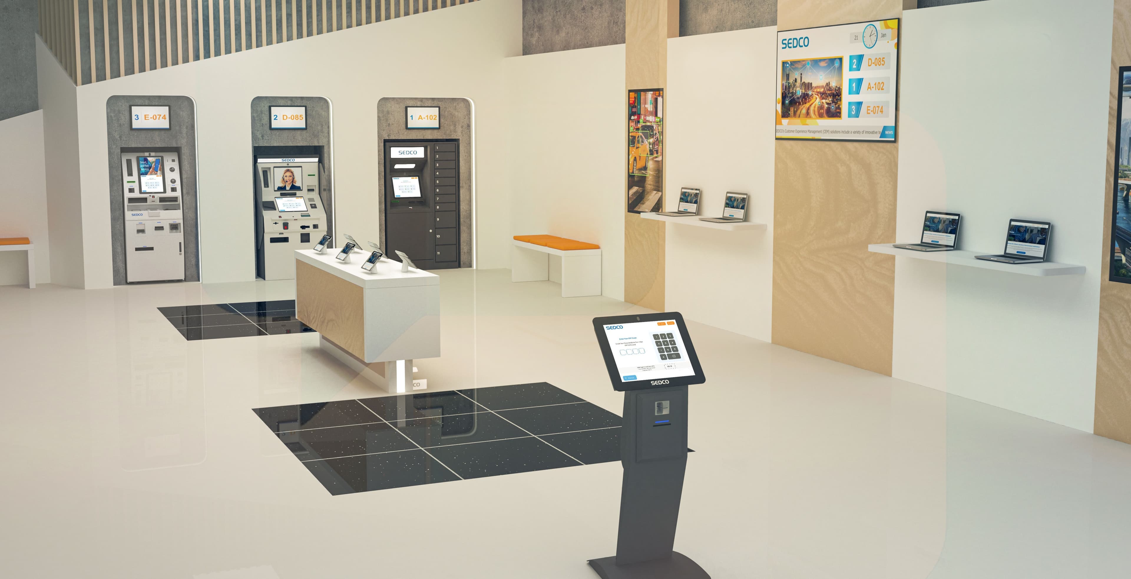 نظام إدارة طوابير المراجعين في الجهات الحكومية