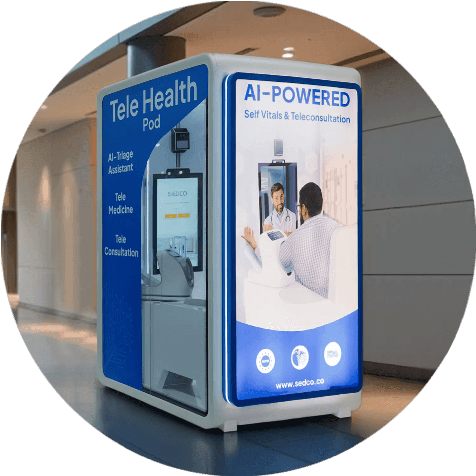 كبسولة الرعاية الصحية المدعومة بالذكاء الاصطناعي