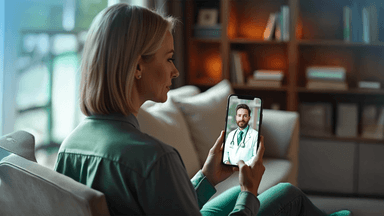 teleconsultation through mobile app in Saudi Arabia for virtual healthcare visits