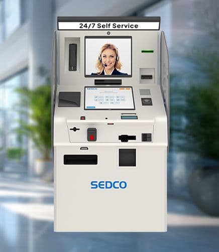 AI-powered kiosk machine model CONSULTA 130