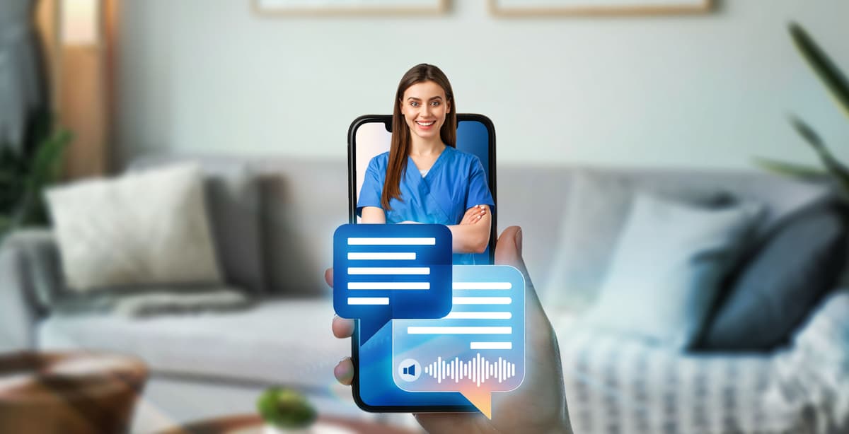Virtual care in hospitals Virtual AI Assistant