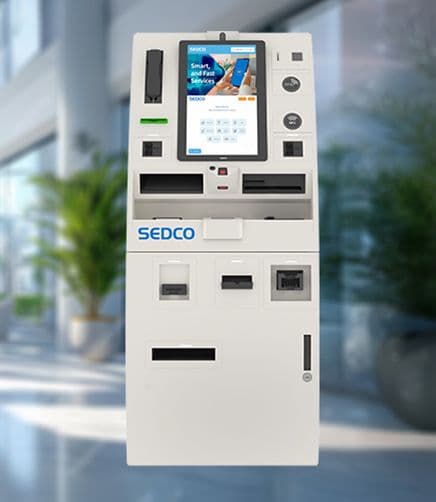 Interactive self-service terminal model FASTSERV 840