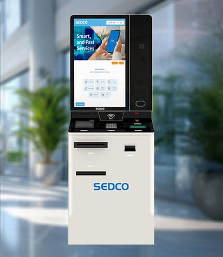 Self-service check-in machine model FASTSERV 910