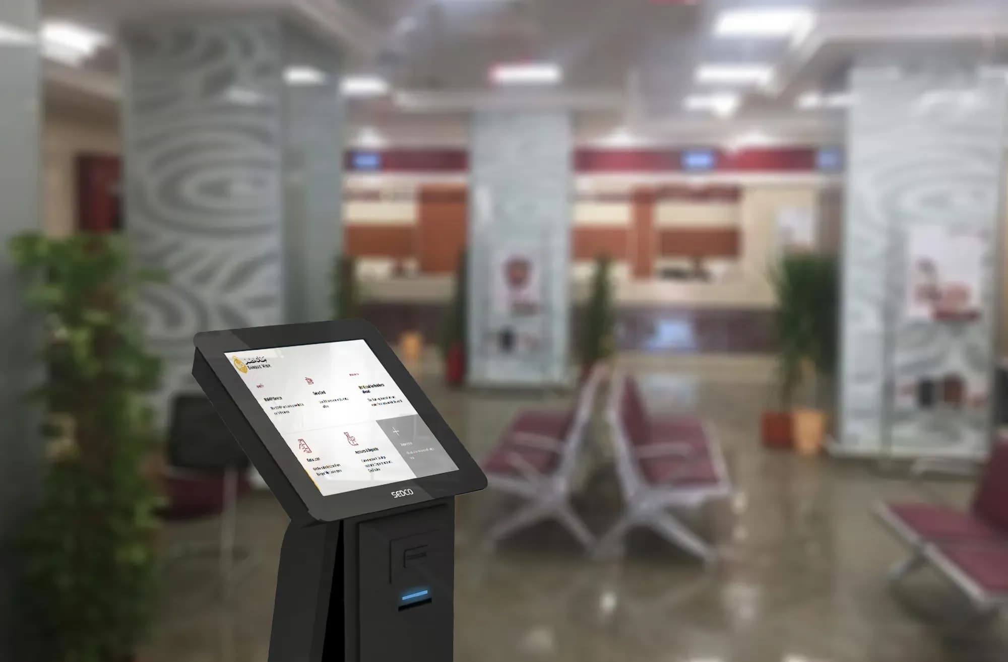 <span>Bank Misr in Egypt</span> Selected SEDCO Queue Management System 
