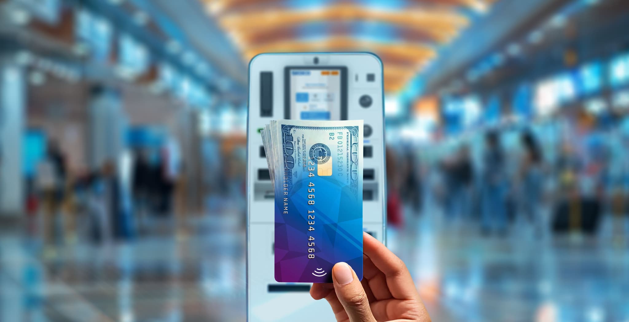 Multi-payment terminal kiosk