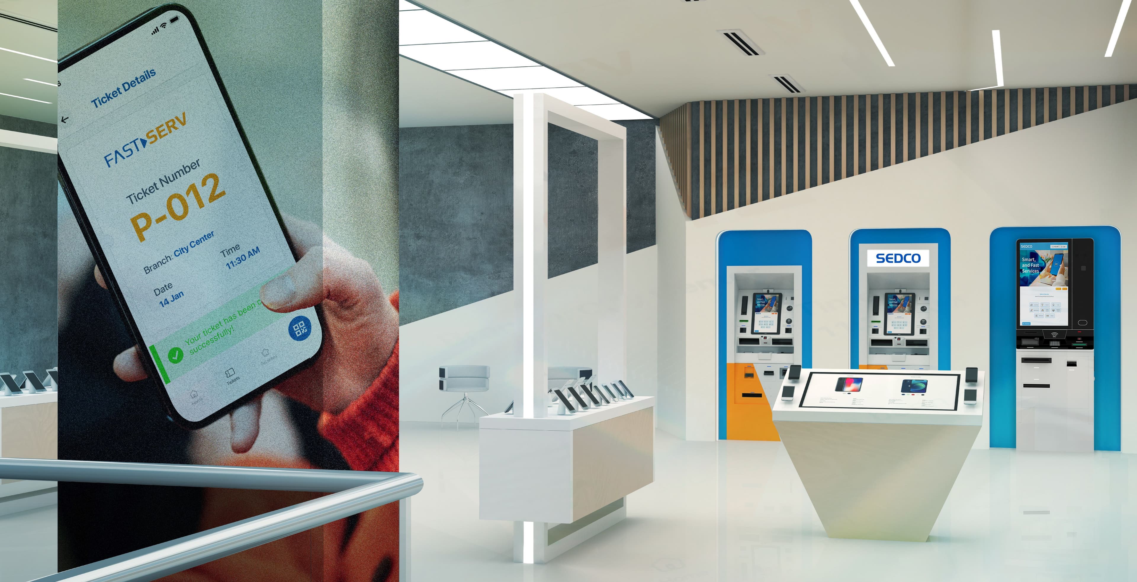 Queue Management System for telecom