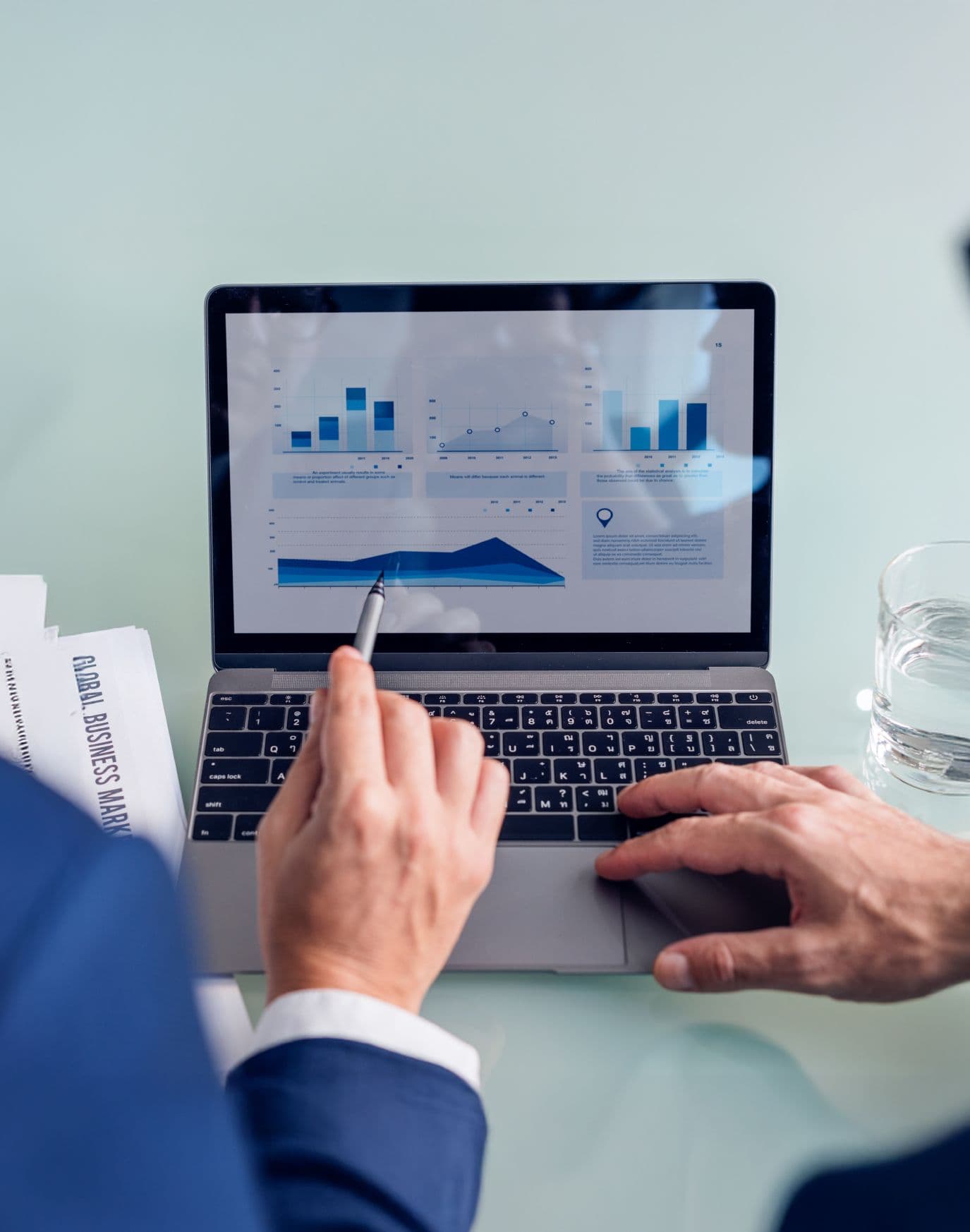 Counter utilization analytics
