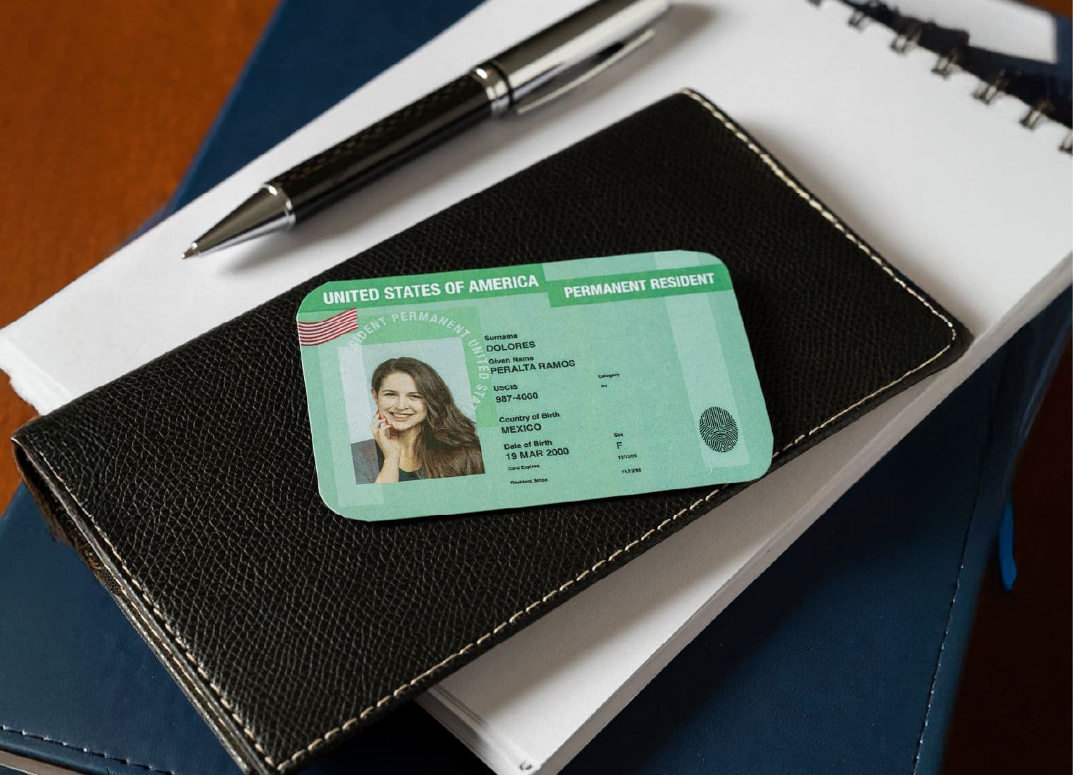 National ID card registration kiosk