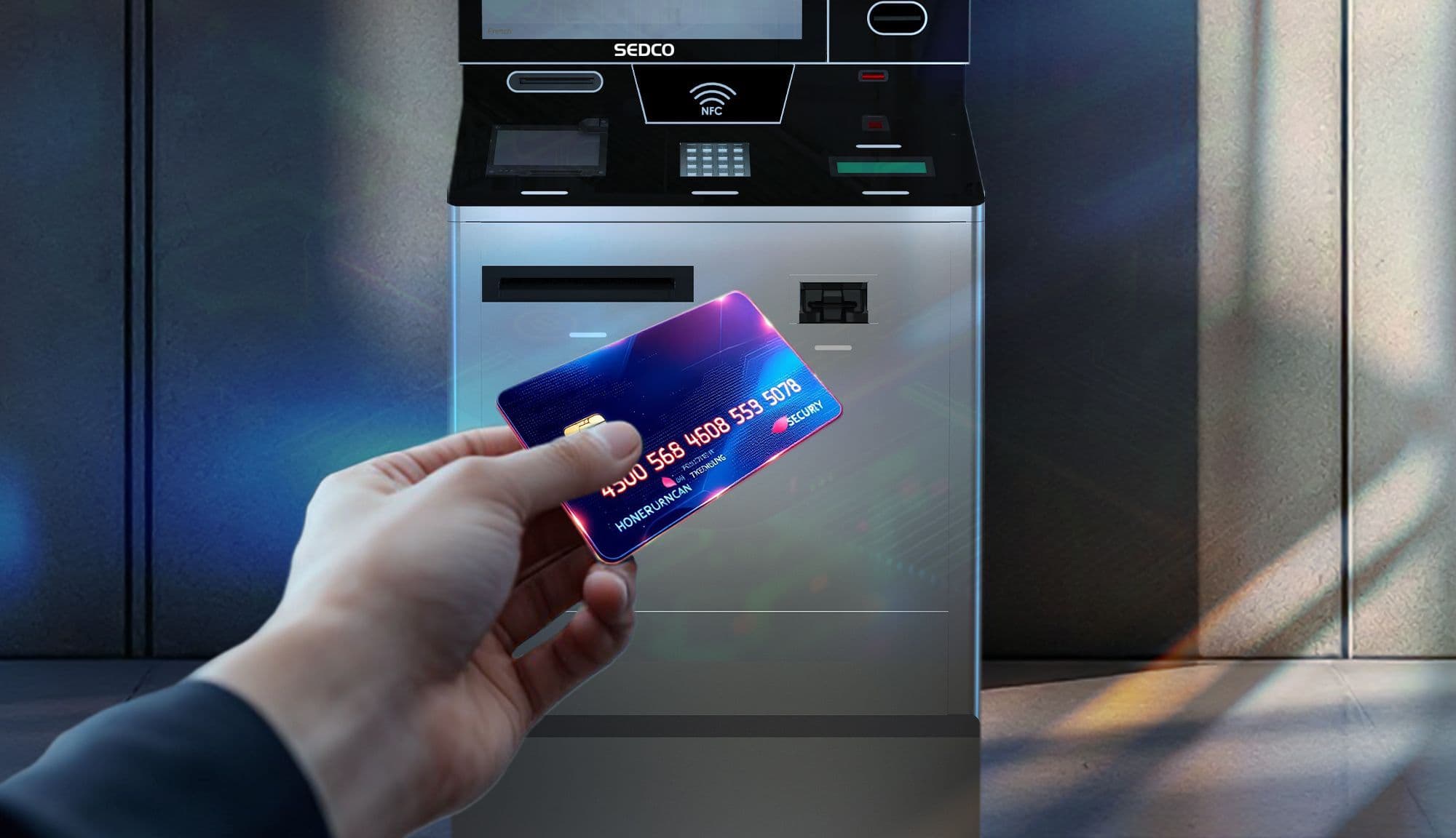 جهاز تسجيل ذاتي متكامل لإصدار البطاقات