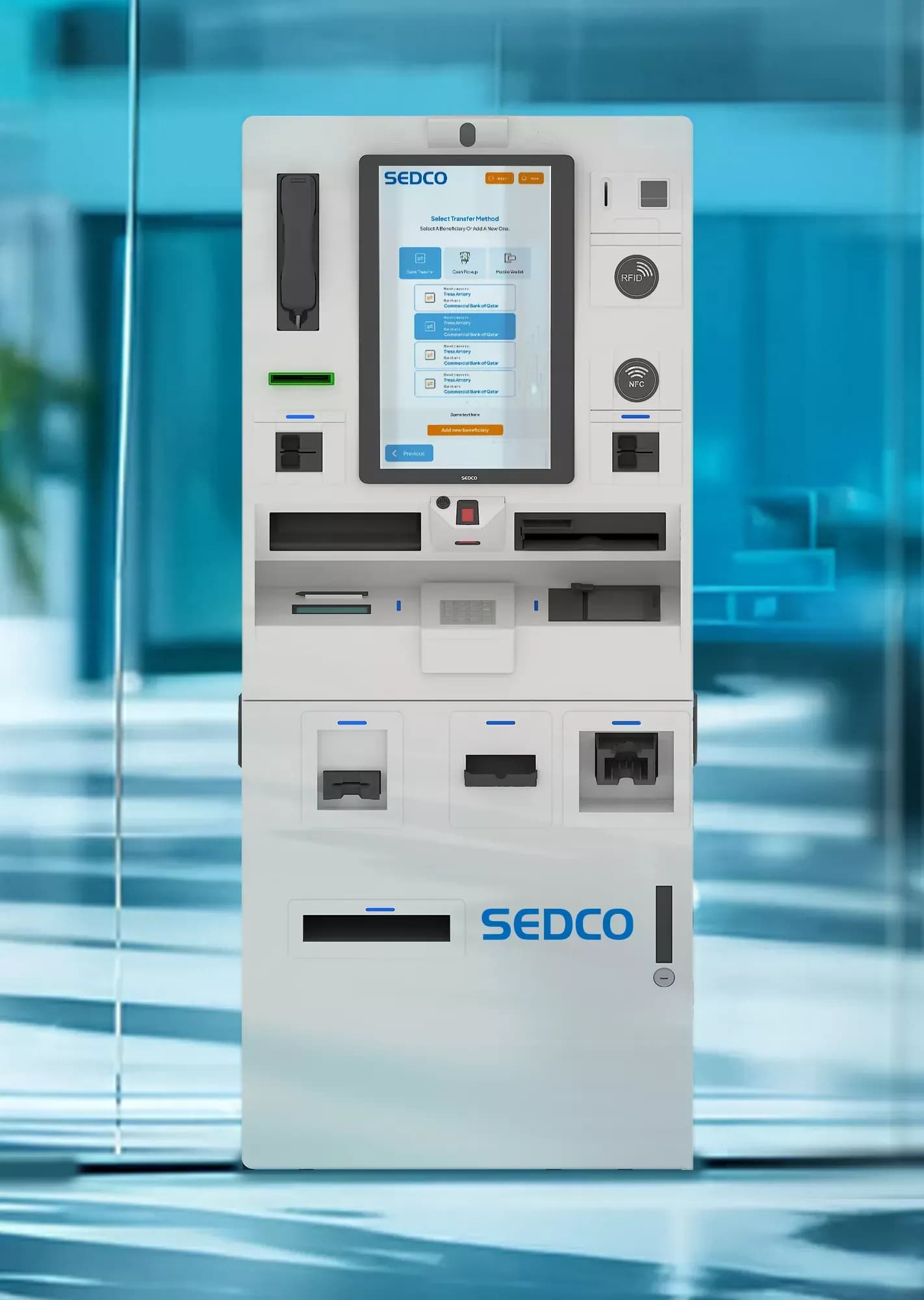 أجهزة الخدمة الذاتية من سدكو لإصدار وتفعيل شرائح SIM وeSIM