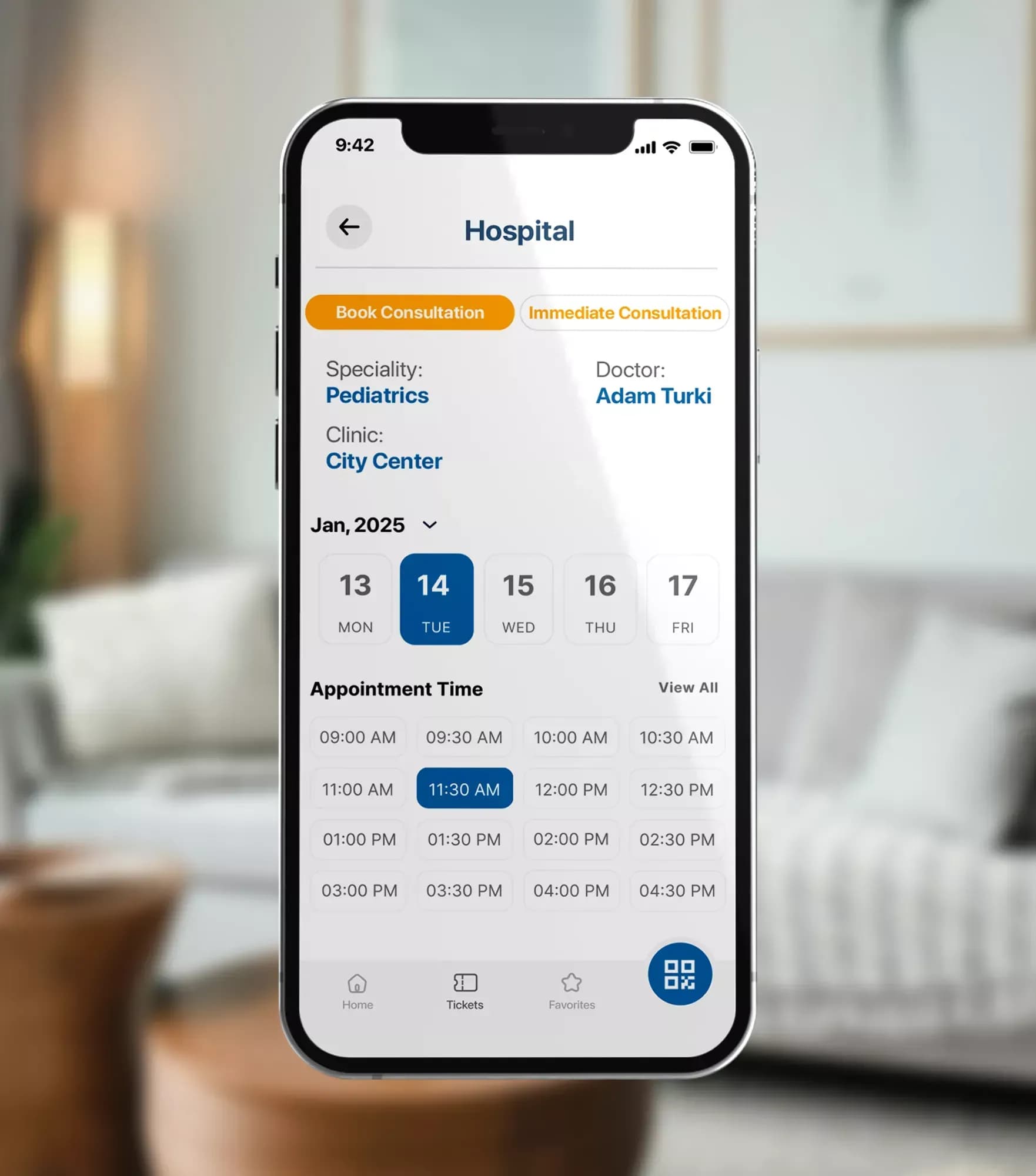 نظام حجز مواعيد الأطباء إلكترونيًّا