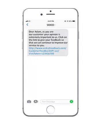 SMS Feedback System by SEDCO SMS Feedback System by SEDCO