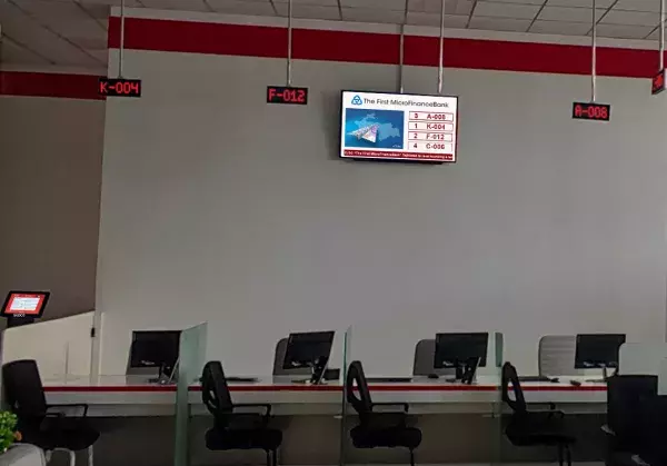 The First Microfinance Bank - Tajikistan Revolutionizes its Customer Experience in Tajikistan by Adopting SEDCO’s Queuing System