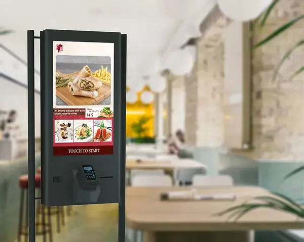 Self-ordering kiosks for fast food restaurants by SEDCO