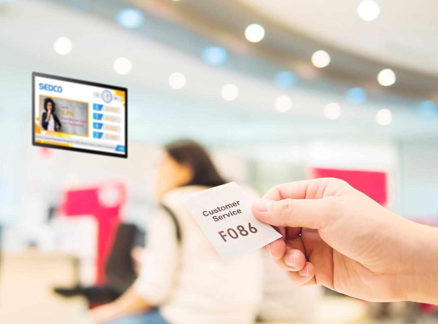 Replace customer frustration with a virtual queue Replace customer frustration with a virtual queue